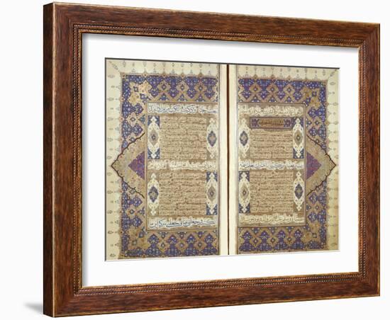 Pages From a Qur'an-null-Framed Giclee Print