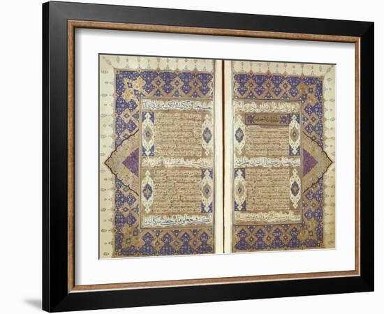 Pages From a Qur'an-null-Framed Giclee Print