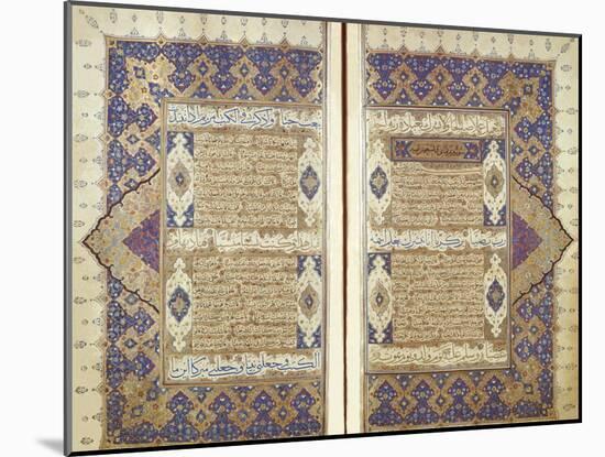 Pages From a Qur'an-null-Mounted Giclee Print