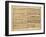 Pages from Score of the 'st. Matthew Passion', 1727-Johann Sebastian Bach-Framed Giclee Print