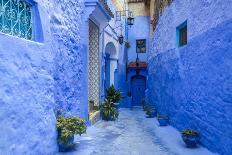 Traditional Moroccan Architectural Details in Chefchaouen, Morocco, Africa-Pagina-Photographic Print