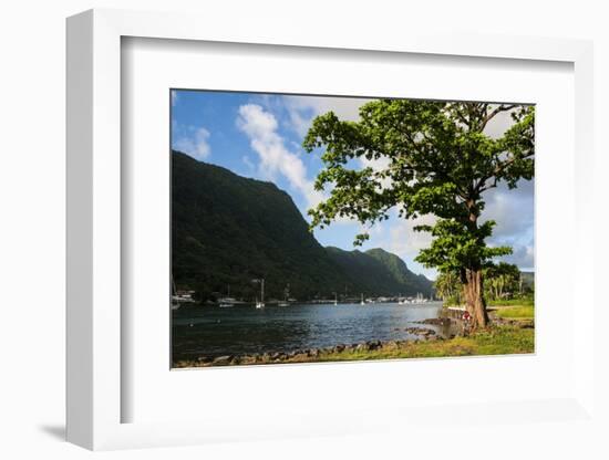 Pago Pago Bay, Tutuila Island, American Samoa, South Pacific-Michael Runkel-Framed Photographic Print