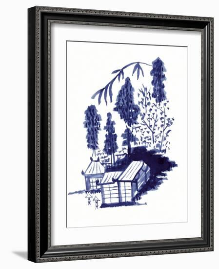 Pagoda 5-Cheryl Bartley-Framed Giclee Print