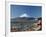 Pagoda and Mount Fuji, Honshu, Japan-null-Framed Photographic Print