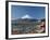 Pagoda and Mount Fuji, Honshu, Japan-null-Framed Photographic Print