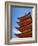 Pagoda at Itsukushima Jinja Shrine-Rudy Sulgan-Framed Photographic Print