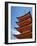 Pagoda at Itsukushima Jinja Shrine-Rudy Sulgan-Framed Photographic Print