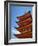 Pagoda at Itsukushima Jinja Shrine-Rudy Sulgan-Framed Photographic Print