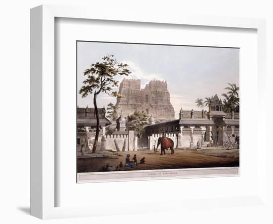 Pagoda at Ramisseram, 1803-Henry Salt-Framed Giclee Print