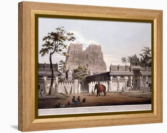 Pagoda at Ramisseram, 1803-Henry Salt-Framed Premier Image Canvas