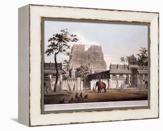 Pagoda at Ramisseram, 1803-Henry Salt-Framed Premier Image Canvas