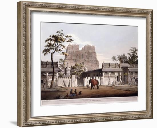 Pagoda at Ramisseram, 1803-Henry Salt-Framed Giclee Print