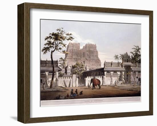 Pagoda at Ramisseram, 1803-Henry Salt-Framed Giclee Print