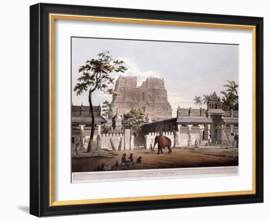 Pagoda at Ramisseram, 1803-Henry Salt-Framed Giclee Print