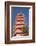 Pagoda at Ten Thousand Buddhas Monastery, Shatin, New Territories, Hong Kong, China, Asia-Ian Trower-Framed Photographic Print