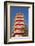 Pagoda at Ten Thousand Buddhas Monastery, Shatin, New Territories, Hong Kong, China, Asia-Ian Trower-Framed Photographic Print