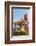 Pagoda at Ten Thousand Buddhas Monastery, Shatin, New Territories, Hong Kong, China, Asia-Ian Trower-Framed Photographic Print