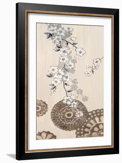 Pagoda Blossoms 1-Bella Dos Santos-Framed Art Print