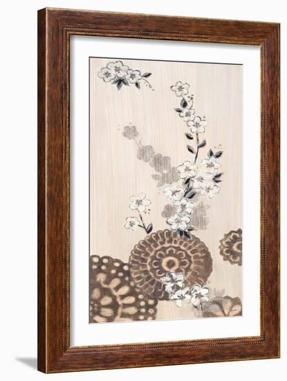 Pagoda Blossoms 2-Bella Dos Santos-Framed Art Print