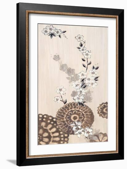 Pagoda Blossoms 2-Bella Dos Santos-Framed Art Print