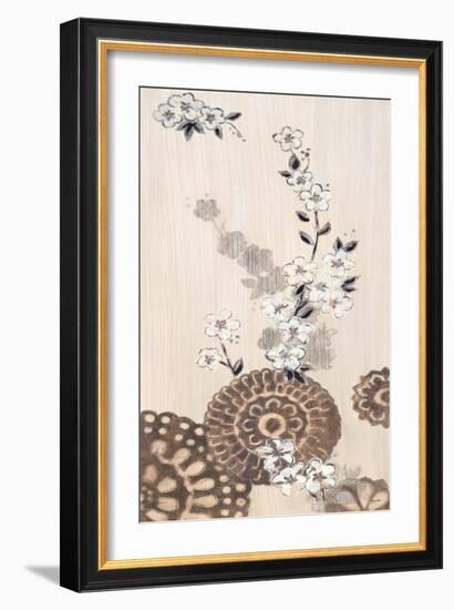 Pagoda Blossoms 2-Bella Dos Santos-Framed Art Print