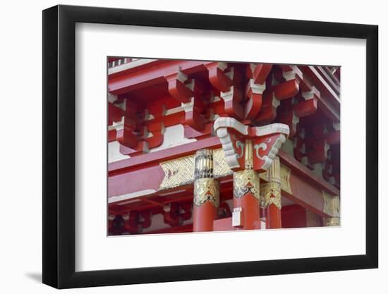 Pagoda, Japanese Garden, Golden Gate Park, San Francisco, California-Susan Pease-Framed Photographic Print