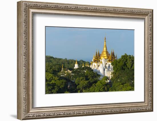 Pagoda on Sagaing Hill, Mandalay, Myanmar-Keren Su-Framed Photographic Print