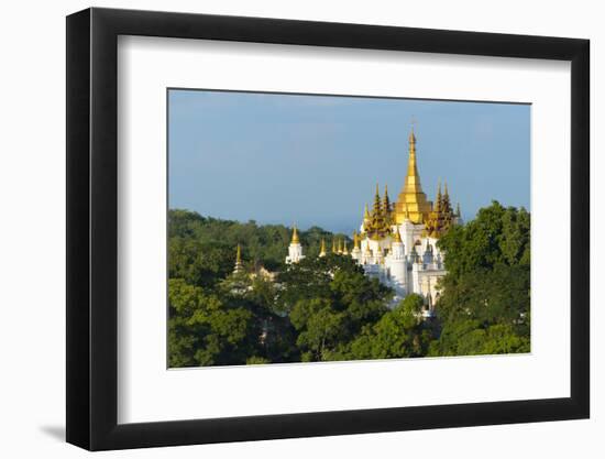 Pagoda on Sagaing Hill, Mandalay, Myanmar-Keren Su-Framed Photographic Print