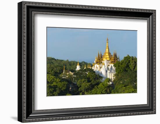 Pagoda on Sagaing Hill, Mandalay, Myanmar-Keren Su-Framed Photographic Print