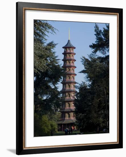 Pagoda, Royal Botanic Gardens, Kew, Surrey-Ethel Davies-Framed Photographic Print