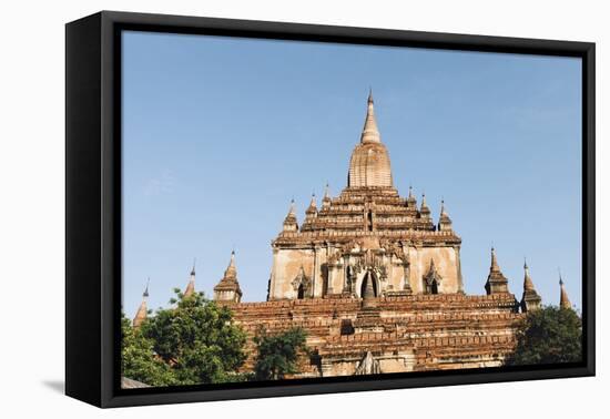 Pagoda Temple in Bagan, Myanmar-Harry Marx-Framed Premier Image Canvas