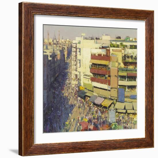 Paharganj Bazaar, Delhi, 2017-Andrew Gifford-Framed Giclee Print