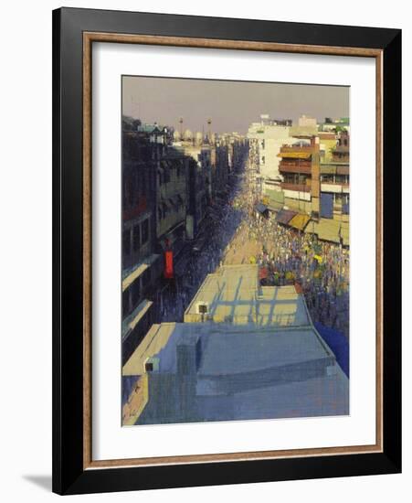 Paharganj Bazar, Delhi, 2017-Andrew Gifford-Framed Giclee Print