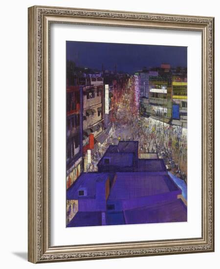 Paharganj Main Bazaar Ii, Delhi, 2017-Andrew Gifford-Framed Giclee Print