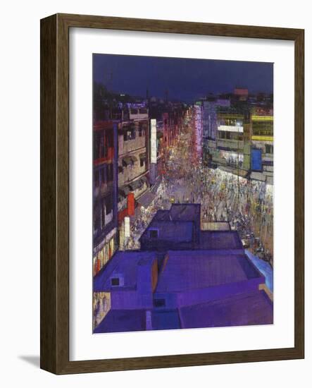 Paharganj Main Bazaar Ii, Delhi, 2017-Andrew Gifford-Framed Giclee Print