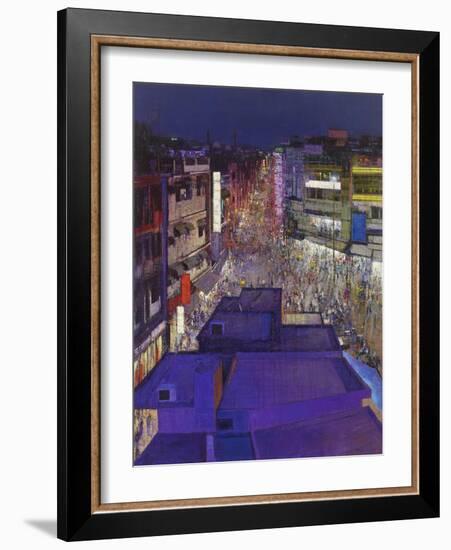 Paharganj Main Bazaar Ii, Delhi, 2017-Andrew Gifford-Framed Giclee Print