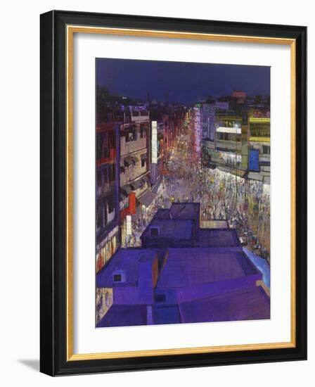 Paharganj Main Bazaar Ii, Delhi, 2017-Andrew Gifford-Framed Giclee Print