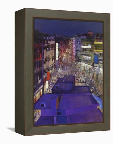 Paharganj Main Bazaar Ii, Delhi, 2017-Andrew Gifford-Framed Premier Image Canvas