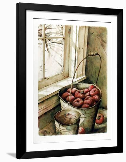 Pail of Apples-Nicholas Berger-Framed Limited Edition