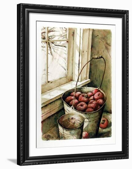 Pail of Apples-Nicholas Berger-Framed Limited Edition