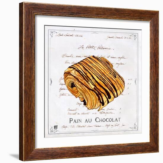 Pain au Chocolat-Ginny Joyner-Framed Art Print