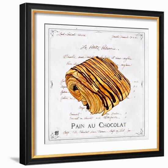 Pain au Chocolat-Ginny Joyner-Framed Art Print