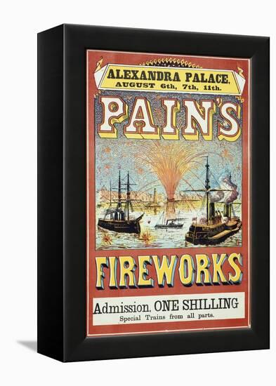 Pain's Fireworks-null-Framed Premier Image Canvas