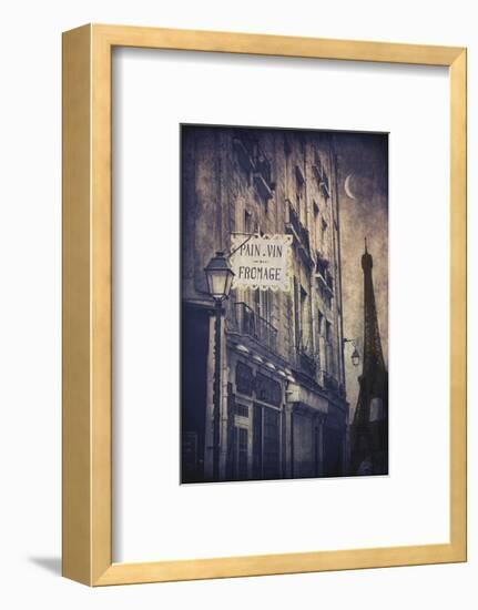 Pain Vin Eiffel-Dawne Polis-Framed Art Print