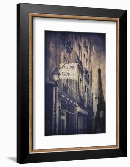 Pain Vin Eiffel-Dawne Polis-Framed Art Print