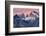 Paine Massif at sunset, Torres del Paine National Park, Chile, Patagonia-Adam Jones-Framed Photographic Print