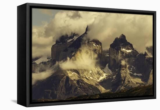 Paine Massif, Torres del Paine National Park, Chile, Patagonia-Adam Jones-Framed Premier Image Canvas