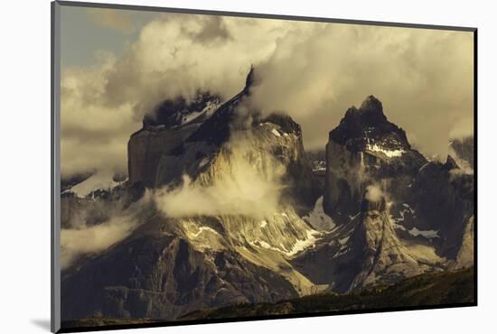 Paine Massif, Torres del Paine National Park, Chile, Patagonia-Adam Jones-Mounted Photographic Print