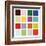 Paint Box Graphic II (detail)-Dan Bleier-Framed Art Print