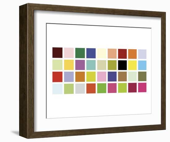 Paint Box Graphic II-Dan Bleier-Framed Art Print